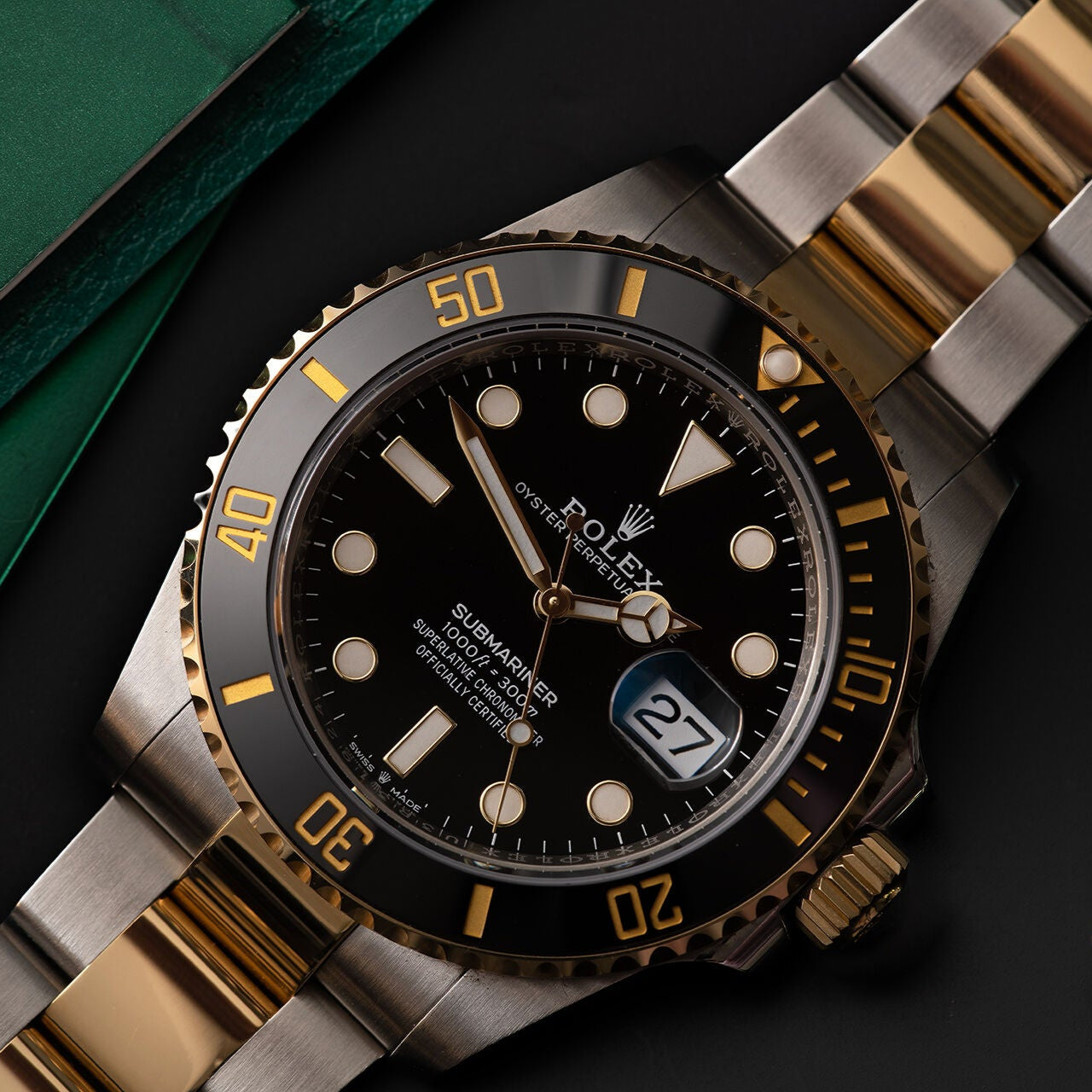 Rolex Submariner Negro y Dorado | Edición Limitada™